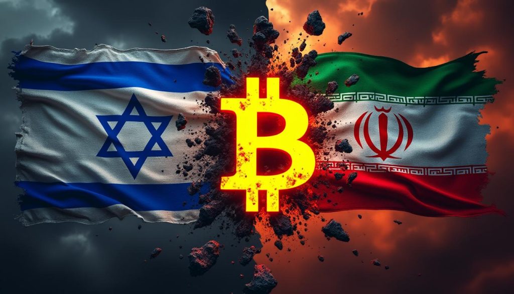 le bitcoin chute sous les 64 000 dollars en raison des tensions croissantes entre israël et l'iran, alimentées par la menace d'une attaque imminente.