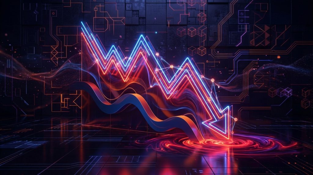 le rsi hebdomadaire du bitcoin connaît une nouvelle chute, évoquant les mouvements baissiers observés en 2022 et suscitant des inquiétudes parmi les investisseurs.