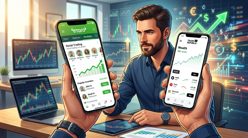 découvrez comment choisir entre etoro et trade republic pour investir en ligne efficacement. comparez les fonctionnalités, frais et avantages de chaque plateforme pour prendre la meilleure décision.