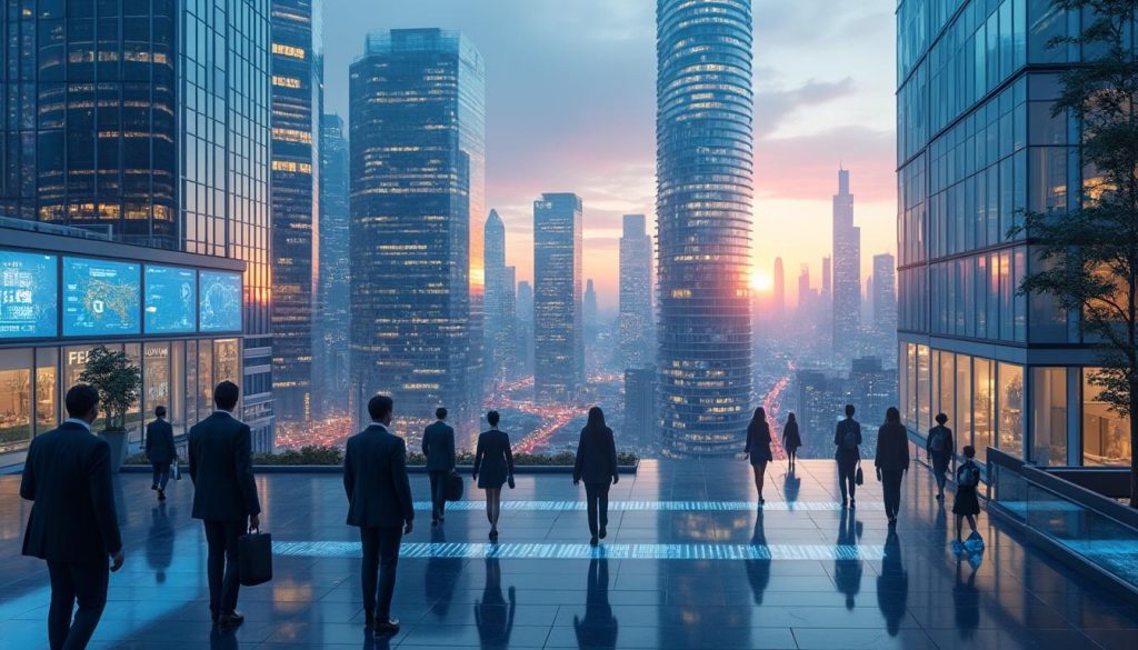 jamie dimon alerte sur l'impact potentiel de l'intelligence artificielle, qui pourrait révolutionner le marché de l'emploi à travers le monde, avec des transformations majeures à venir.