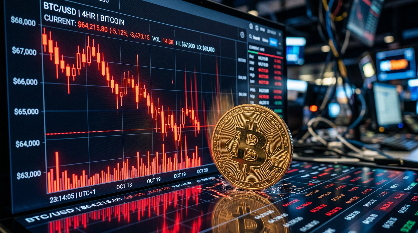 le bitcoin chute de nouveau sous les 70 000 $, ravivant les doutes sur la solidité et la durée de son récent rebond sur le marché.