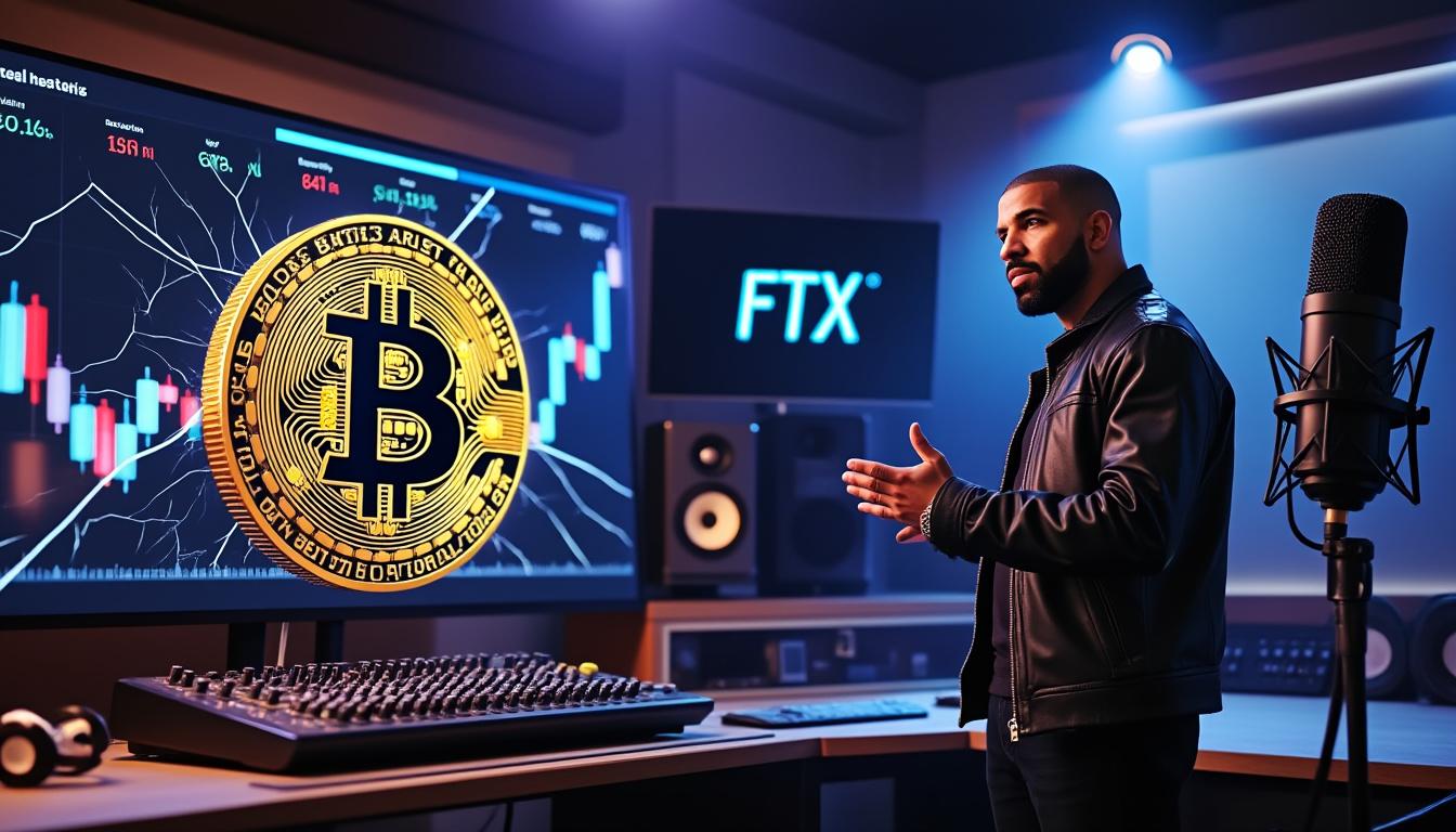 dans son dernier album, drake mentionne sam bankman-fried, ravivant les discussions autour de ftx et du bitcoin.