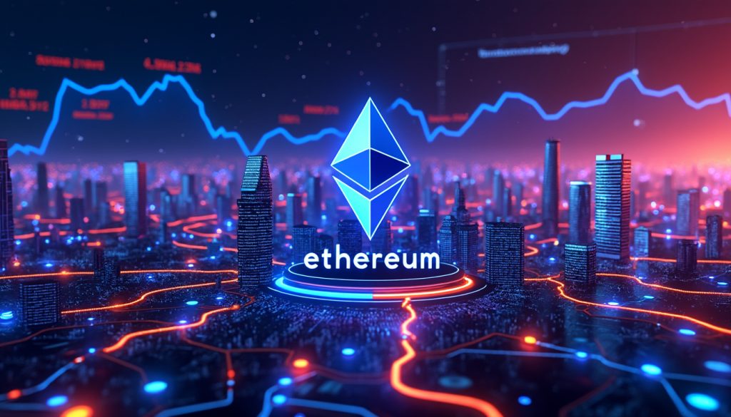 découvrez comment ethereum défie les lois du marché avec un nombre record d’adresses actives et de smart contracts, malgré une chute de 50 % depuis son sommet historique.